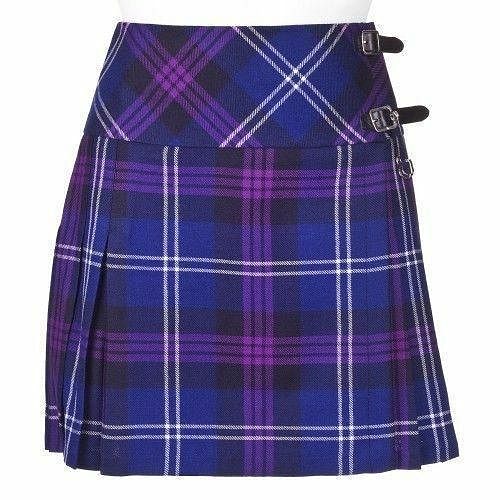 Ladies Billie Knee Length Tartan Kilt Skirt - #Kilts Boutique#
