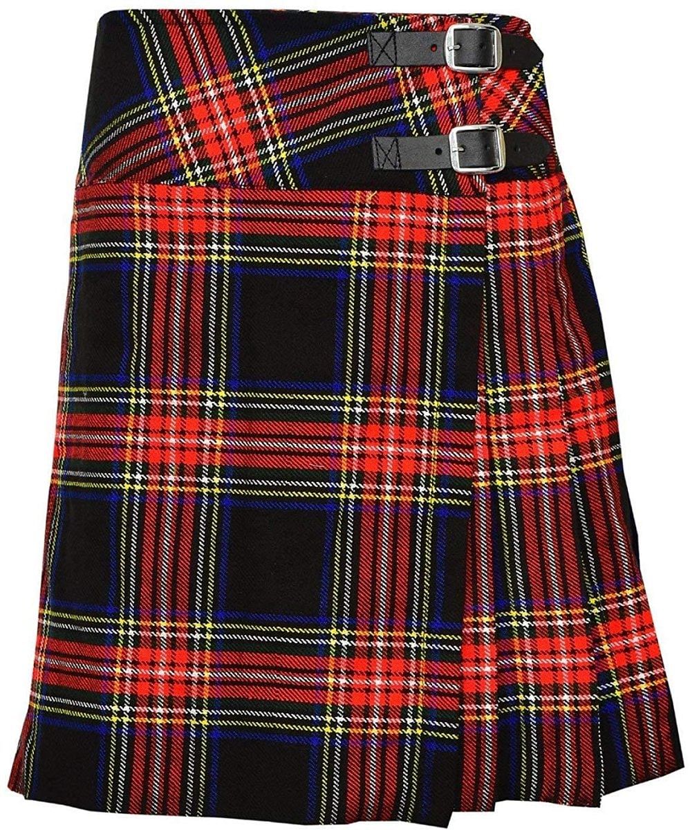 Ladies Billie Knee Length Tartan Kilt Skirt - #Kilts Boutique#