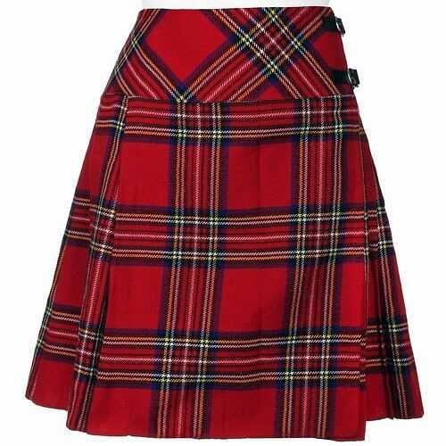 Ladies Billie Knee Length Tartan Kilt Skirt - #Kilts Boutique#