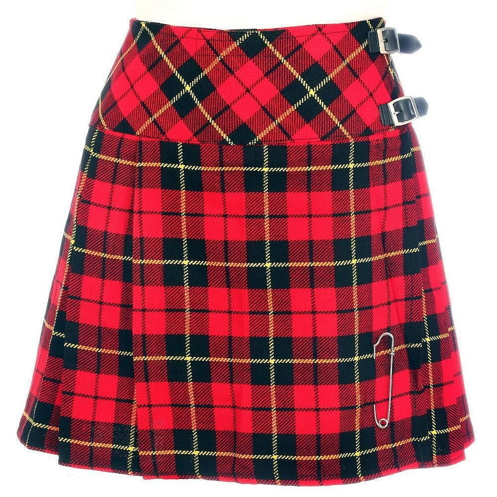 Ladies Billie Mini Tartan Kilt Skirt 16" Length - #Kilts Boutique#