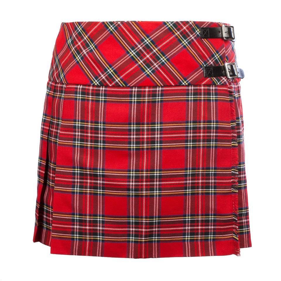 Ladies Billie Mini Tartan Kilt Skirt 16" Length - #Kilts Boutique#