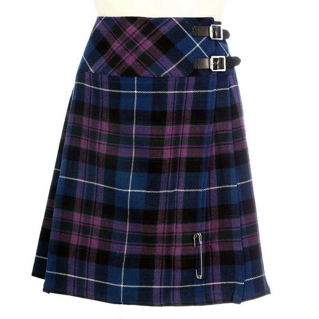 Ladies Pride of Scotland Scottish Pleated Skirt length 21" - #Kilts Boutique#