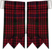 MacDonald Scottish Kilt Hose Sock Flashes Garter Pointed Highland Wear - #Kilts Boutique#