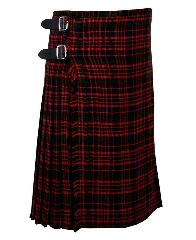 Macdonald Tartan 8 Yard Handmade 16oz Traditional HeavyWeight Kilt 24" Drop - #Kilts Boutique#