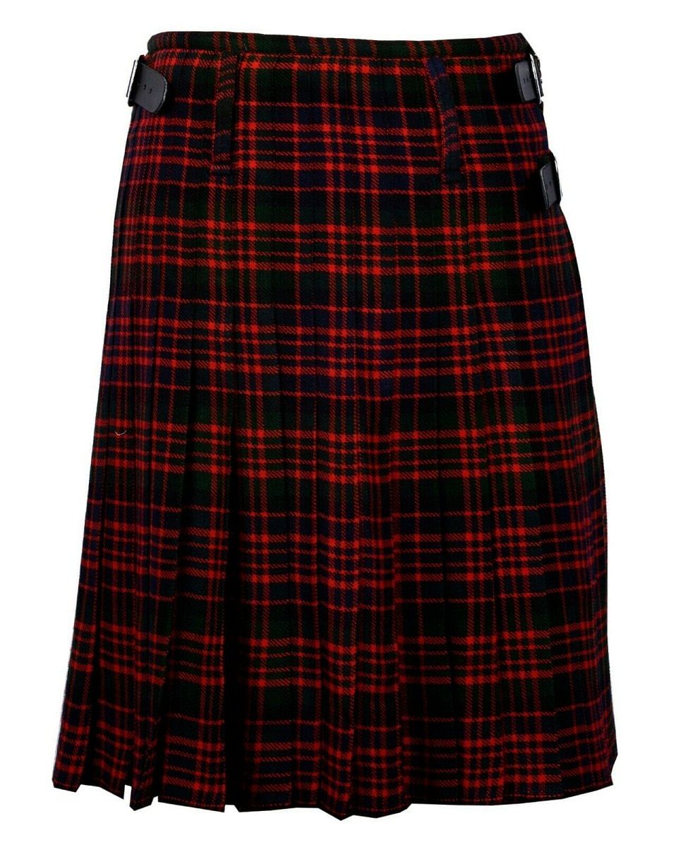 Macdonald Tartan 8 Yard Handmade 16oz Traditional HeavyWeight Kilt 24" Drop - #Kilts Boutique#