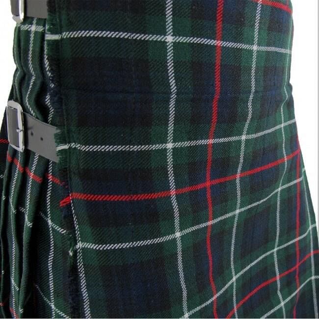 Mackenzie Tartan Traditional Scottish Men's Kilt Outfit Pin, Buckle, Belt, Sporran - #Kilts Boutique#
