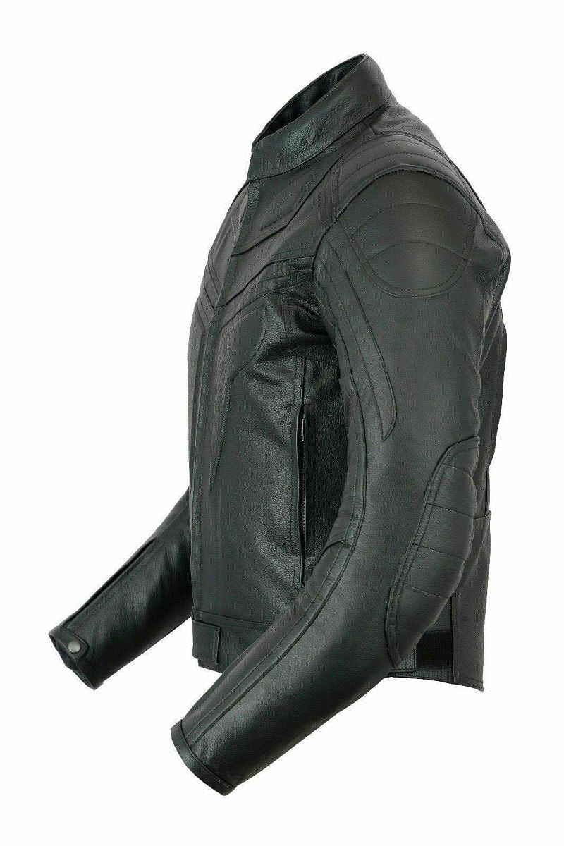 MENS CE ARMOUR MOTORCYCLE MOTORBIKE FASHION COWHIDE LEATHER JACKET - #Kilts Boutique#