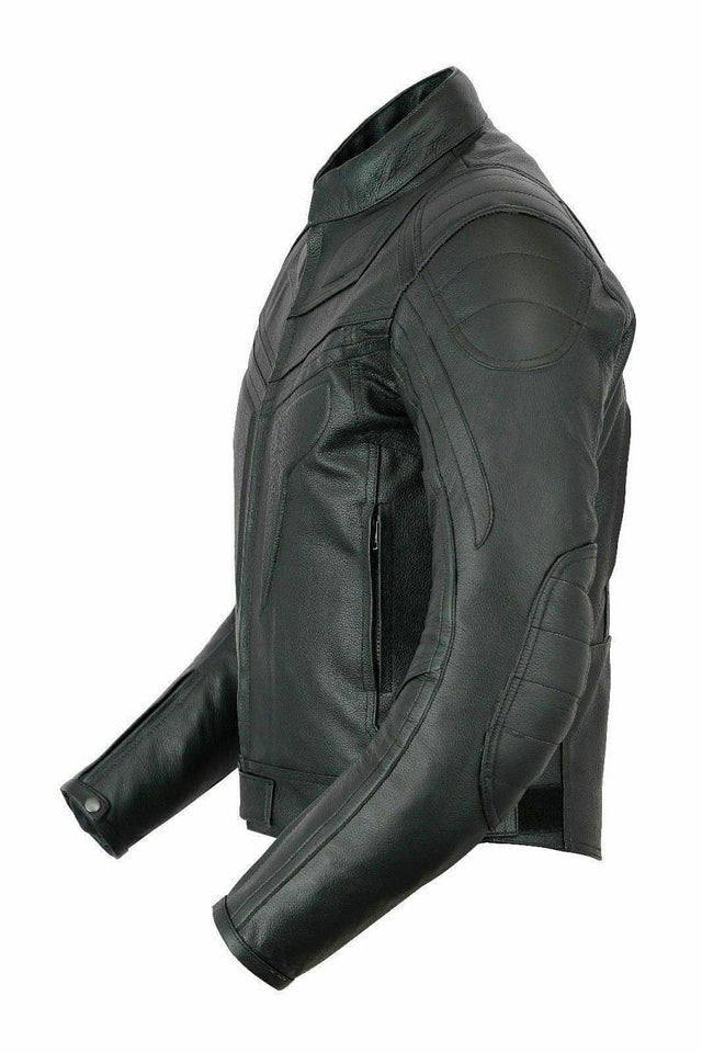 MENS CE ARMOUR MOTORCYCLE MOTORBIKE FASHION COWHIDE LEATHER JACKET - #Kilts Boutique#