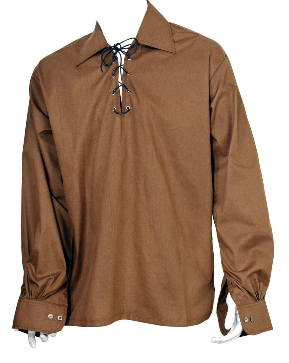 Men's Scottish Jacobite Ghillie Kilt Shirt - #Kilts Boutique#