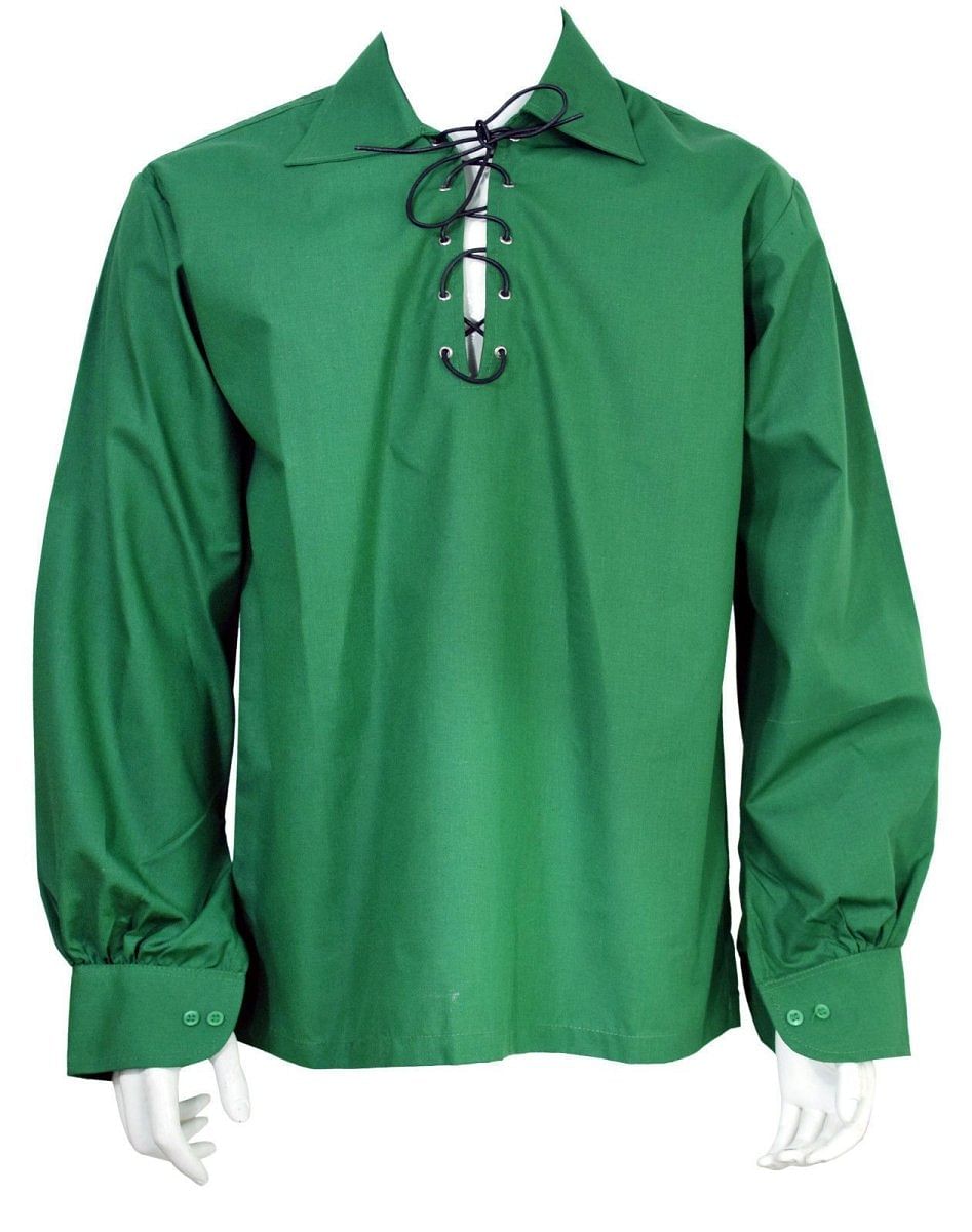 Men's Scottish Jacobite Ghillie Kilt Shirt - #Kilts Boutique#