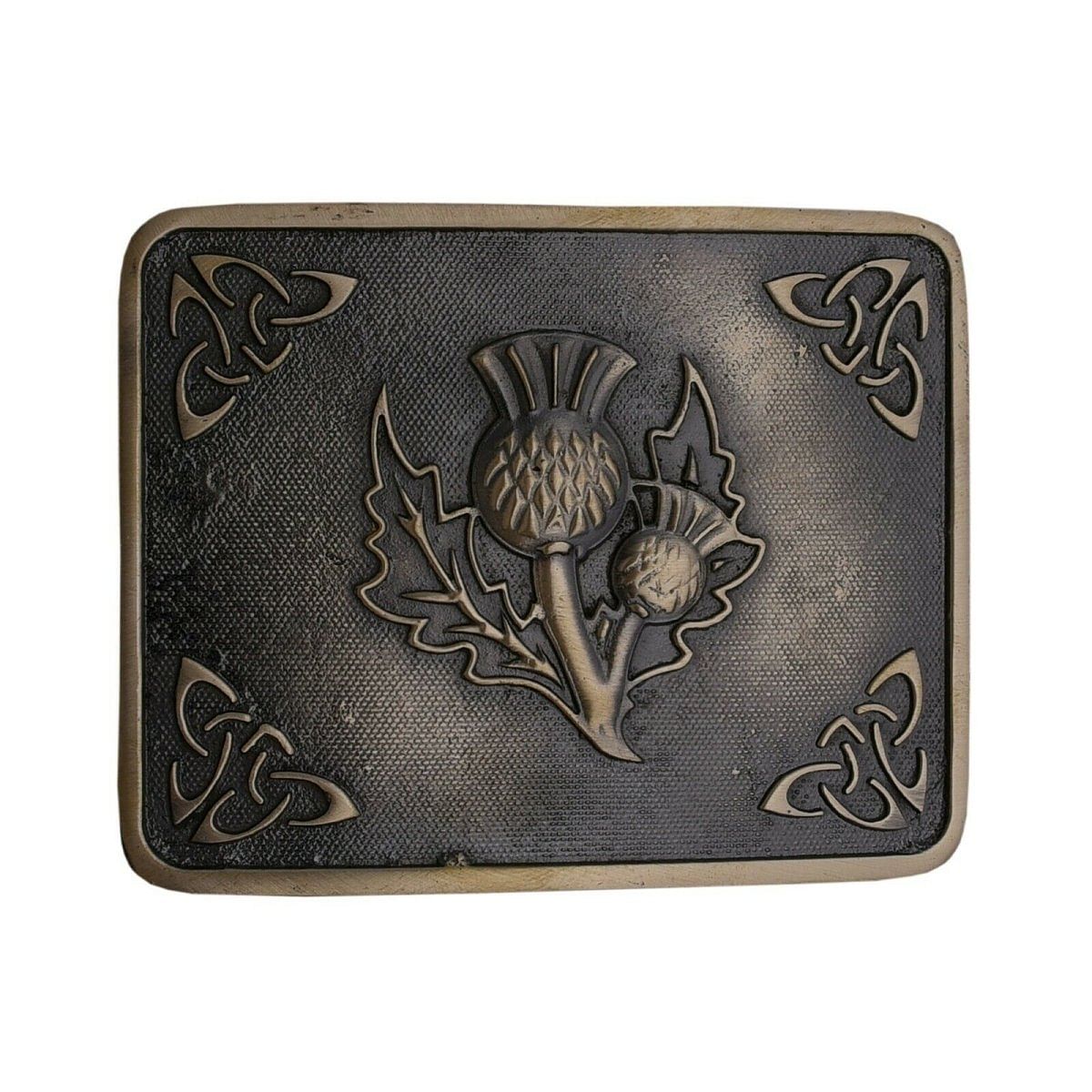 Men's Scottish Kilt Belt Antique Buckles - Celtic Designs Buckles - #Kilts Boutique#