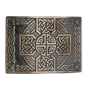 Men's Scottish Kilt Belt Antique Buckles - Celtic Designs Buckles - #Kilts Boutique#