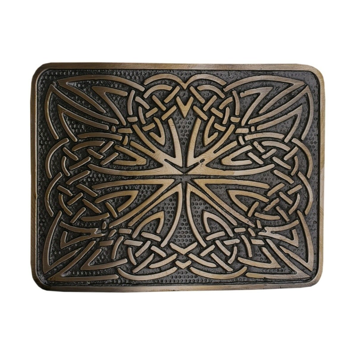Men's Scottish Kilt Belt Antique Buckles - Celtic Designs Buckles - #Kilts Boutique#