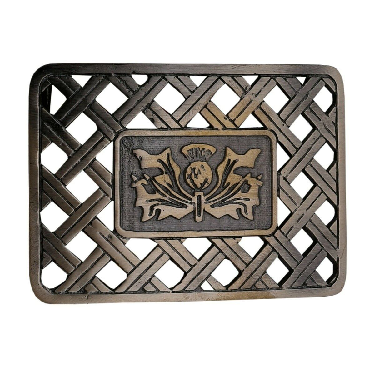 Men's Scottish Kilt Belt Antique Buckles - Celtic Designs Buckles - #Kilts Boutique#