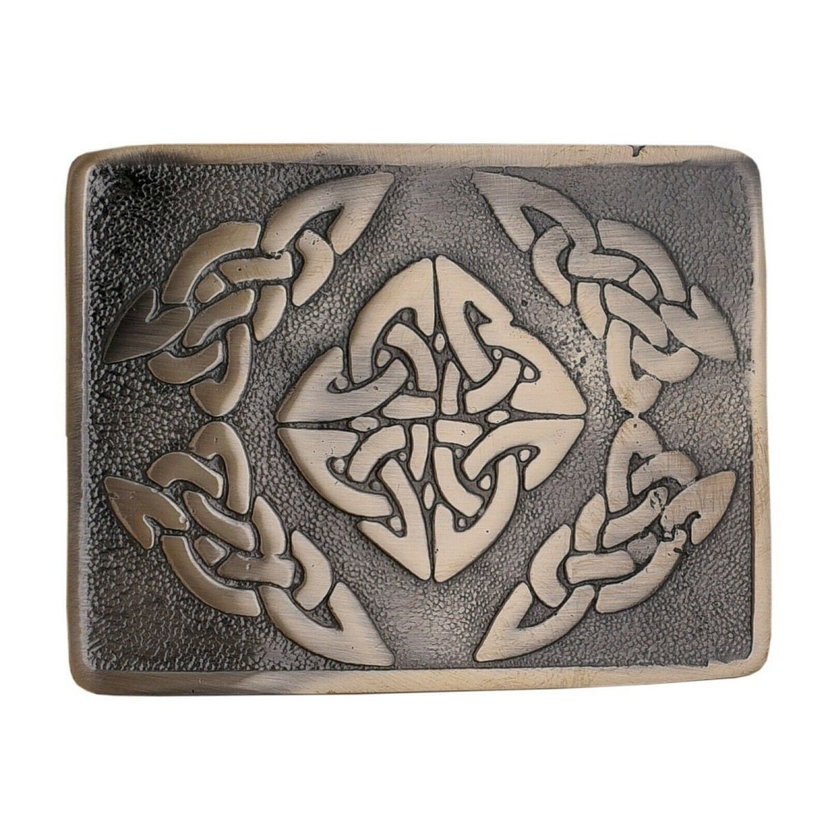 Men's Scottish Kilt Belt Antique Buckles - Celtic Designs Buckles - #Kilts Boutique#