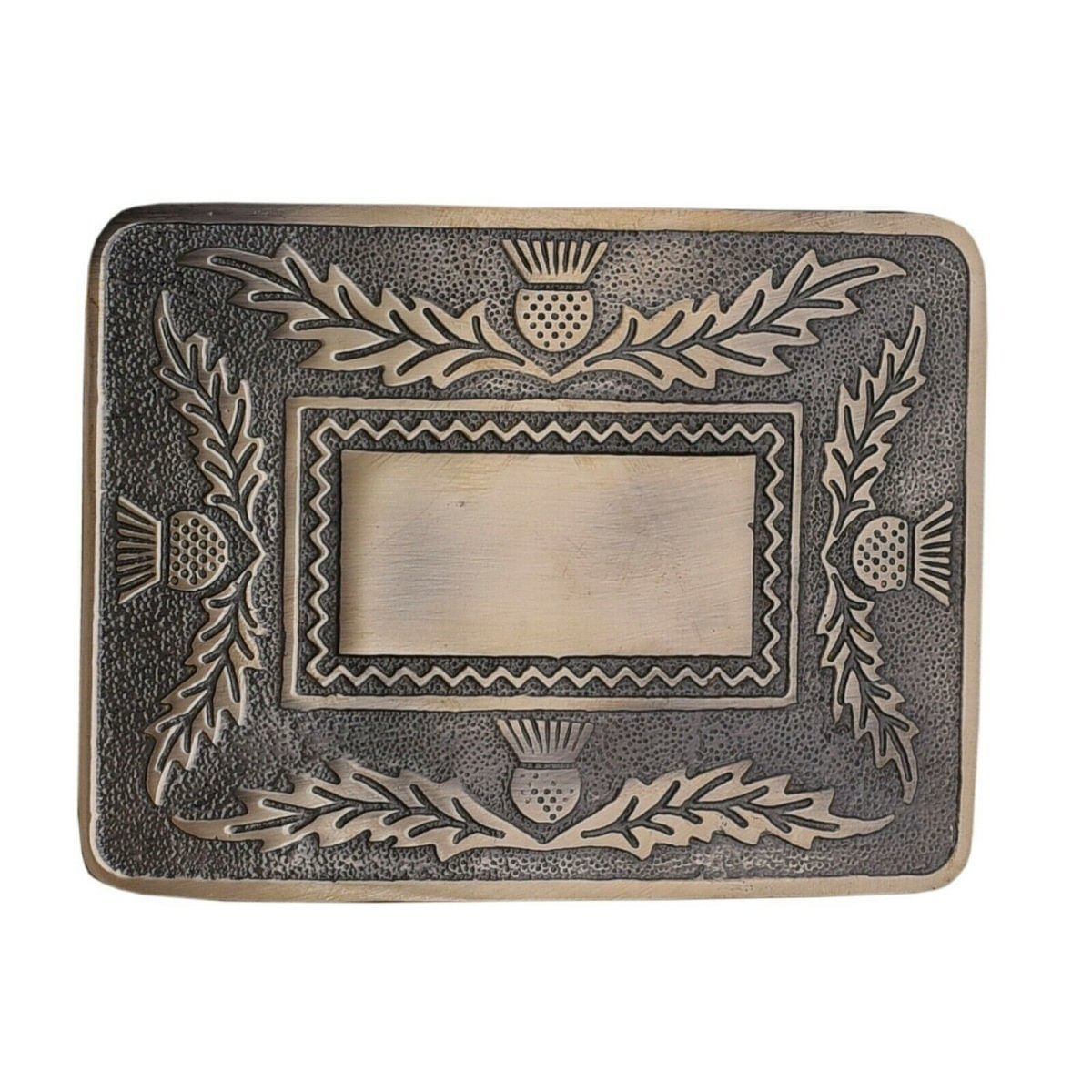Men's Scottish Kilt Belt Antique Buckles - Celtic Designs Buckles - #Kilts Boutique#