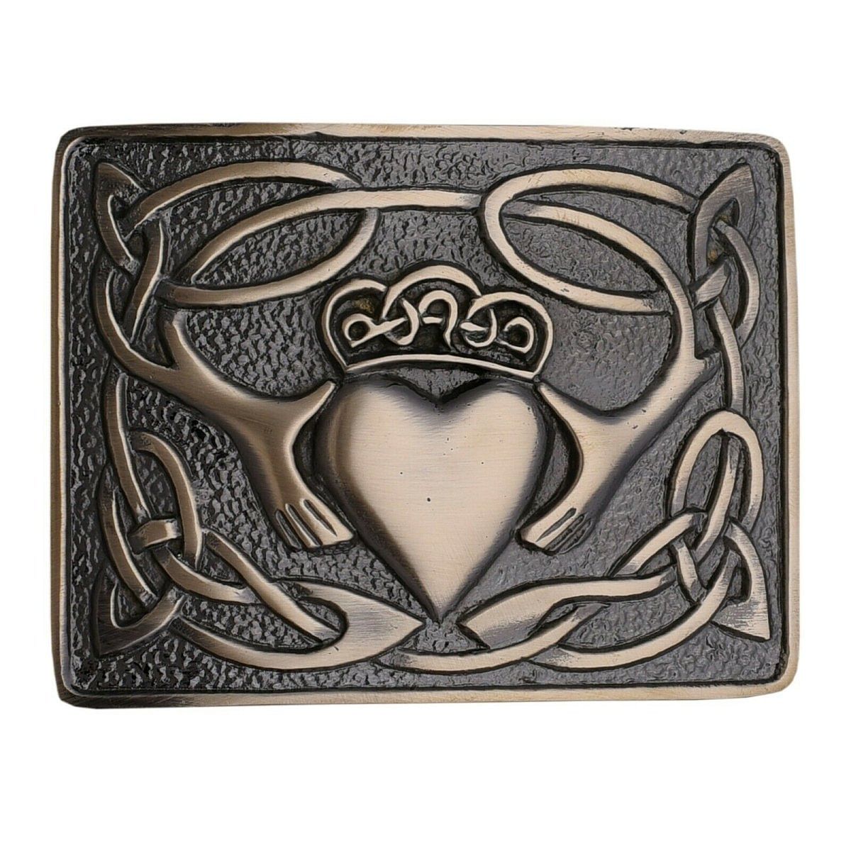 Men's Scottish Kilt Belt Antique Buckles - Celtic Designs Buckles - #Kilts Boutique#