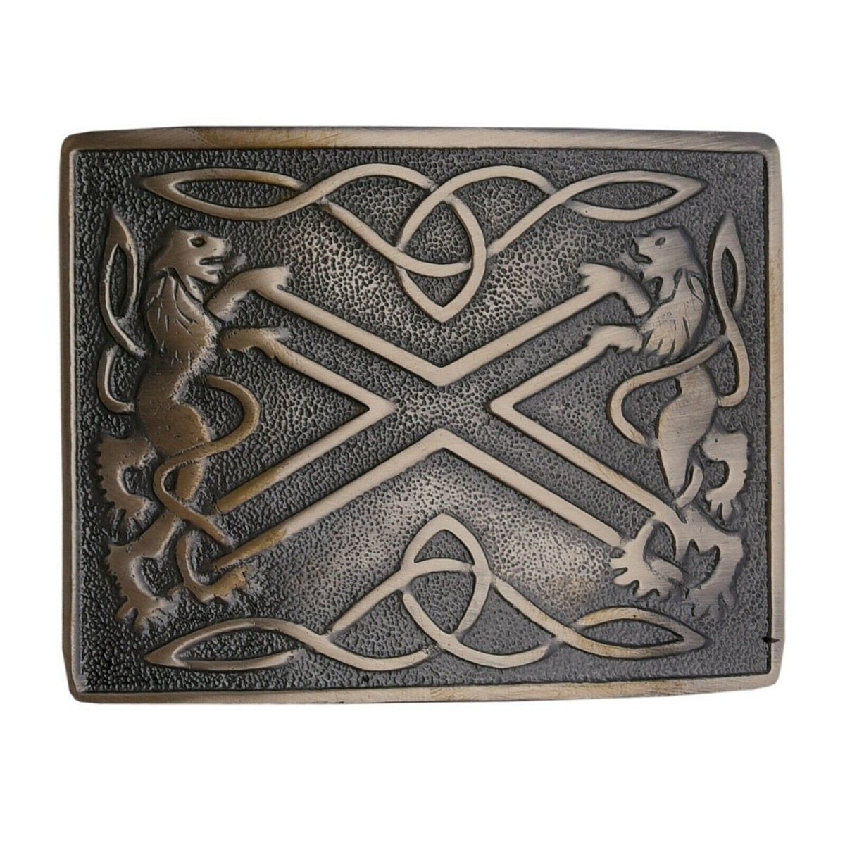 Men's Scottish Kilt Belt Antique Buckles - Celtic Designs Buckles - #Kilts Boutique#