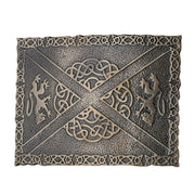 Men's Scottish Kilt Belt Antique Buckles - Celtic Designs Buckles - #Kilts Boutique#