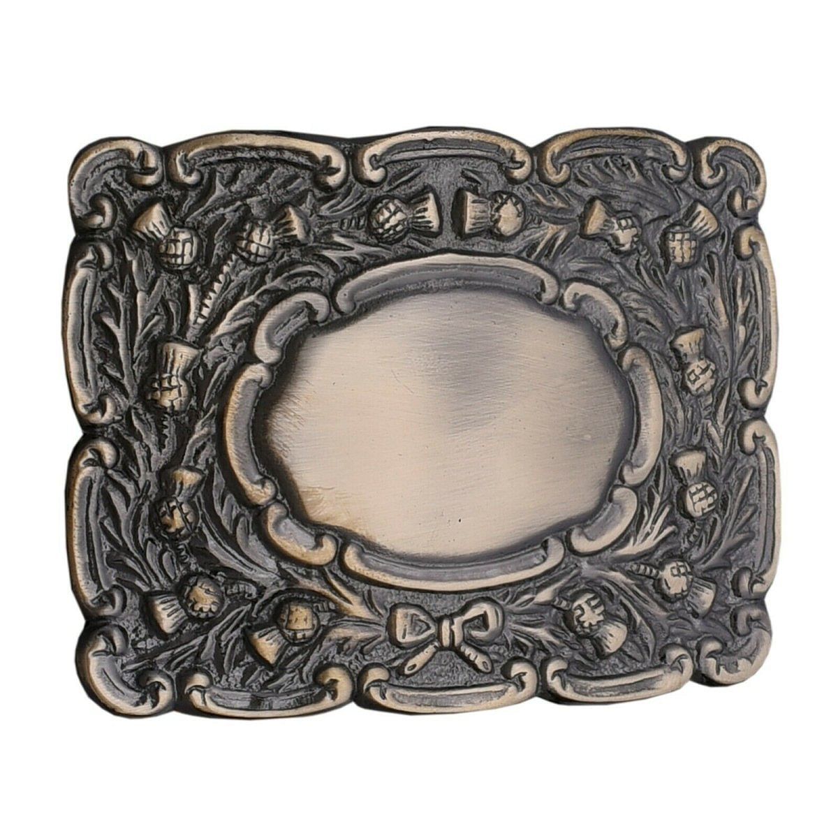 Men's Scottish Kilt Belt Antique Buckles - Celtic Designs Buckles - #Kilts Boutique#