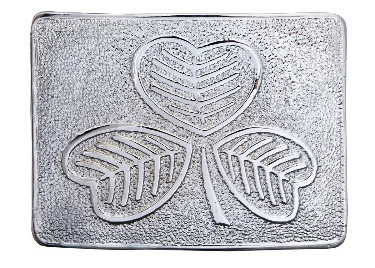Men's Scottish Kilt Belt Buckles - Celtic Designs Chrome Buckles - #Kilts Boutique#