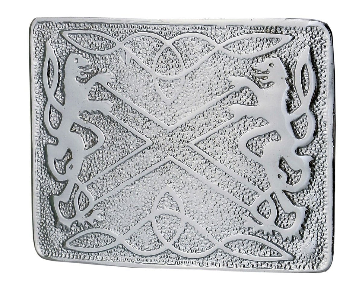 Men's Scottish Kilt Belt Buckles - Celtic Designs Chrome Buckles - #Kilts Boutique#