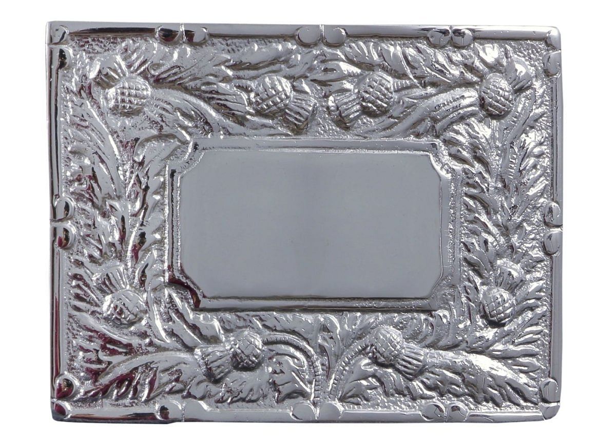 Men's Scottish Kilt Belt Buckles - Celtic Designs Chrome Buckles - #Kilts Boutique#