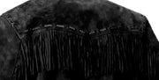 Men's Simply Western Jacket - Hand Braiding And Lacing - Extensive Long Fringe - #Kilts Boutique#