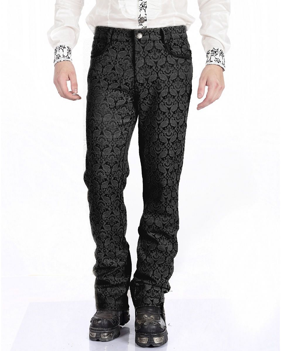 Middeleeuwse broek voor heren, lange linnen broek, gothic, steampunk, Victoriaans, Halloween, carnaval, cosplay, zwart, 3XL Middeleeuwse broek voor heren, lange linnen broek, gothic, steampunk, Victoriaans, Halloween, carnaval, cosplay, zwart, 3XL