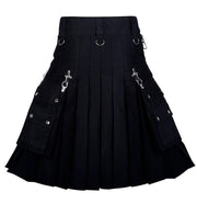 Sale Gothic Kilt Detachable Pockets Modern Gothic Fashion Kilt Active Men - #Kilts Boutique#