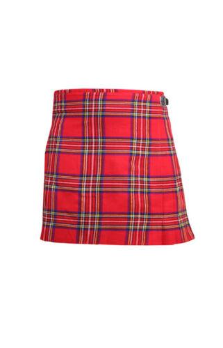Scottish Highland Traditional Wear Ladies Skirt Tartans Girls Kilts Plated - #Kilts Boutique#