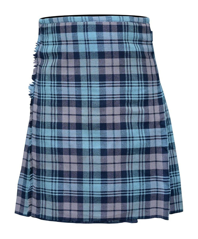 Scottish Men Black Watch Weathered Tartan 8 Yard Traditional Kilt 24" Drop - #Kilts Boutique#