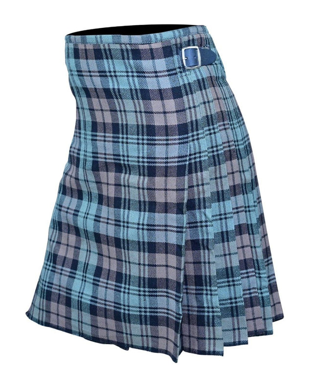 Scottish Men Black Watch Weathered Tartan 8 Yard Traditional Kilt 24" Drop - #Kilts Boutique#