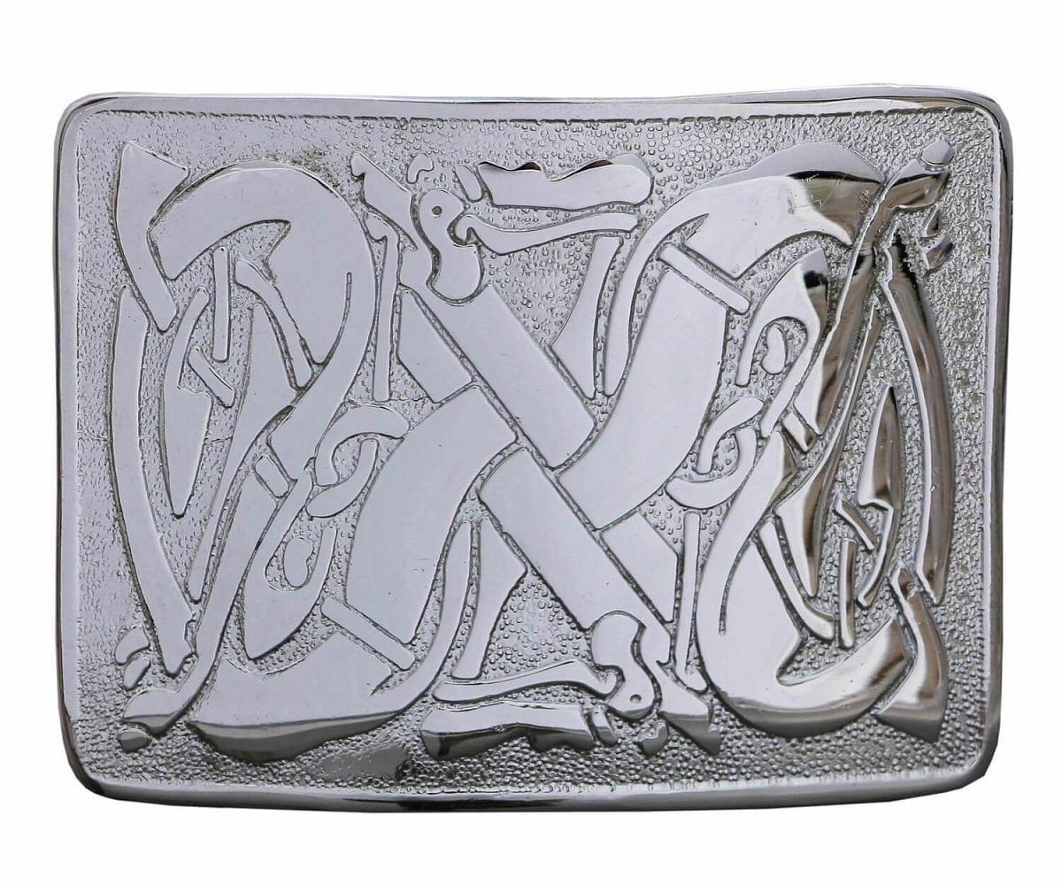Scottish Men Celtic Entwined Pattern Kilt Belt Buckle - #Kilts Boutique#