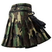 Scottish Men Tactical army kilts Camouflage Combat Ripsto Custom Utility Kilt - #Kilts Boutique#