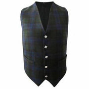 Scottish Men's Formal Tartan Waistcoats / Vests 4 Plaids Fully lined back strap - #Kilts Boutique#