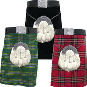 Scottish Men's Kilt Outfits Professional 8 Yard Tartan Traditional Highland Dress Tartan Kilt Set. - #Kilts Boutique#