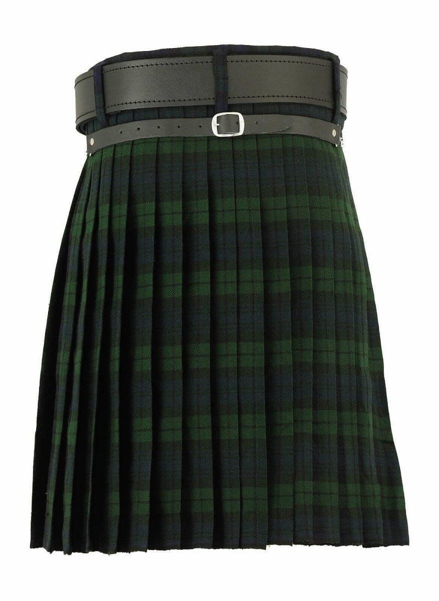 Scottish Men's Kilt Set Sporran, Chain, Belt, Buckle, Pin Traditional Dress Tartan Kilt Set - #Kilts Boutique#