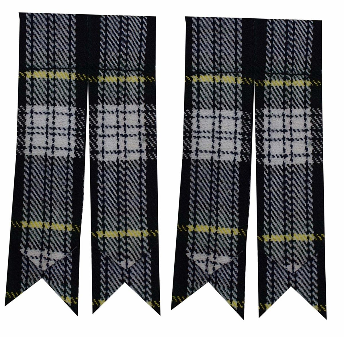 Scottish Men’s Kilt Sock Flashes Various Tartans Highland Kilt Hose Flashes Pointed - #Kilts Boutique#