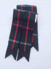 Scottish Men’s Kilt Sock Flashes Various Tartans Highland Kilt Hose Flashes Pointed - #Kilts Boutique#
