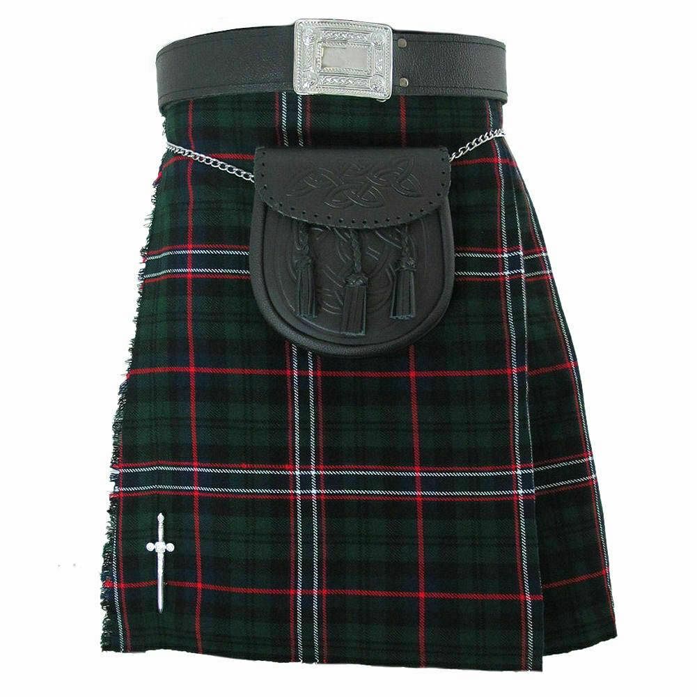 thumbnail image 2 of Utility Kilts For Men - Traditional Scottish Tartan Adjustable Straps Plaid Pleated 2 of 9