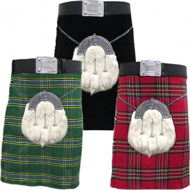 Scottish Men's Traditional Highlan Kilt Set - #Kilts Boutique#