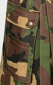 Scottish Military Camouflage Tactical Utility Kilt For Men - #Kilts Boutique#