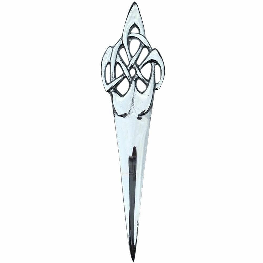 Scottish Thistle Kilt Pins Various Design Chrome Finish 4" Kilts Pin Celtic Knot - #Kilts Boutique#