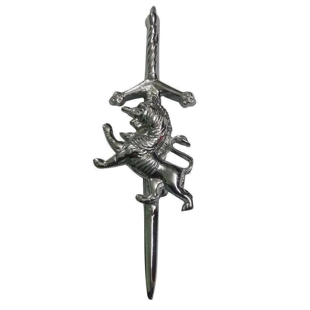 Scottish Thistle Kilt Pins Various Design Chrome Finish 4" Kilts Pin Celtic Knot - #Kilts Boutique#