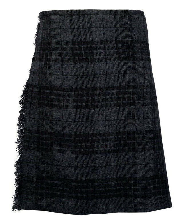 Scottish Traditional Highland 8 Yard Grey Watch Tartan Kilt Tartan Handmade 16oz Traditional - #Kilts Boutique#