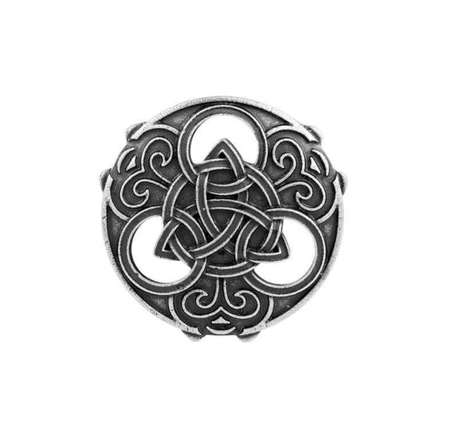 Siver Round Celts Knot Brooch Viking Norse Jewelry Collar Badge Pin Antique Viking Brooch Pins - #Kilts Boutique#