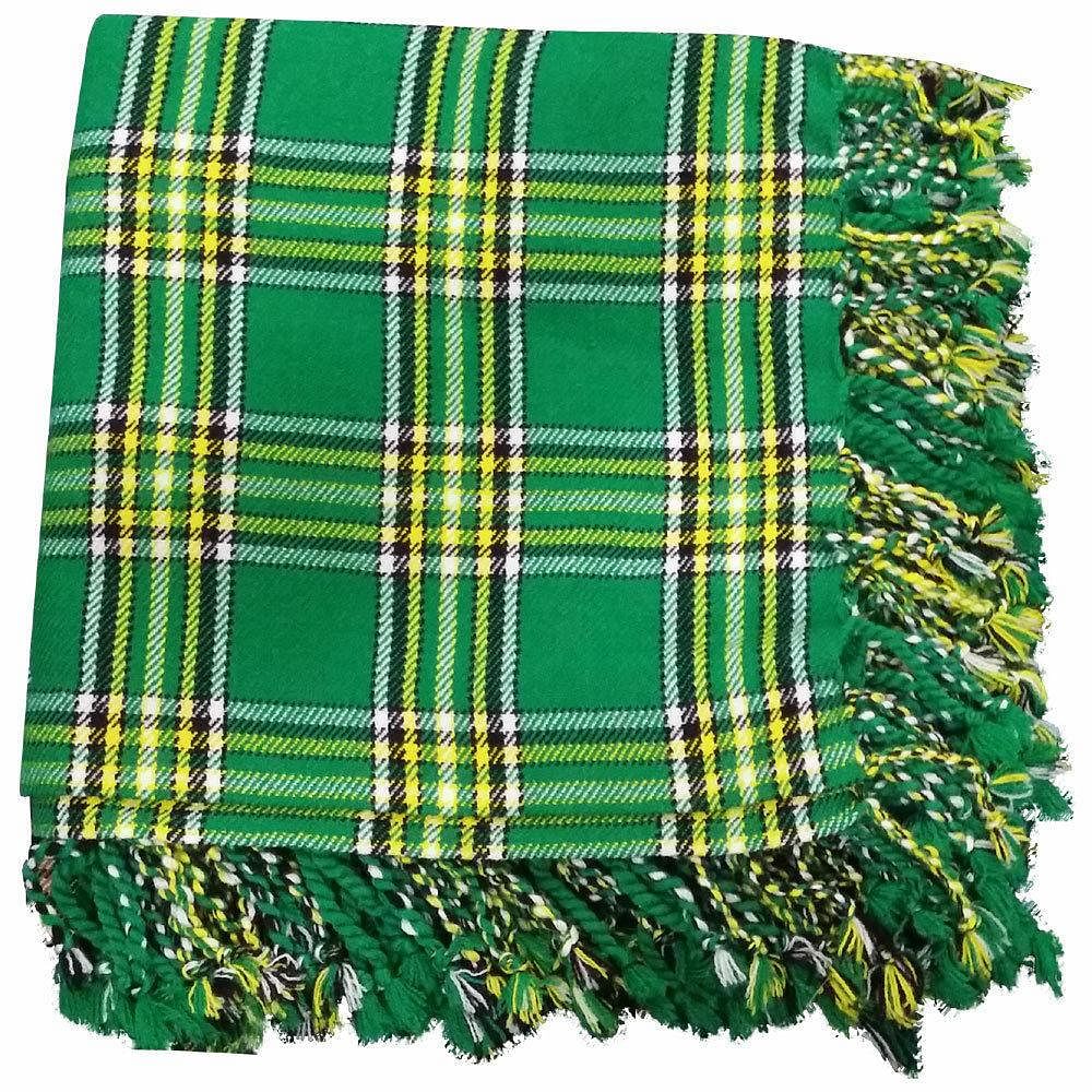 Traditional Scottish Highland Acrylic Wool Tartan Fly Plaids 48" with Brooch & Pin - #Kilts Boutique#