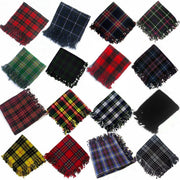 Traditional Scottish Highland Premium Acrylic Wool Tartans Fly Plaids 48" X 48" - #Kilts Boutique#