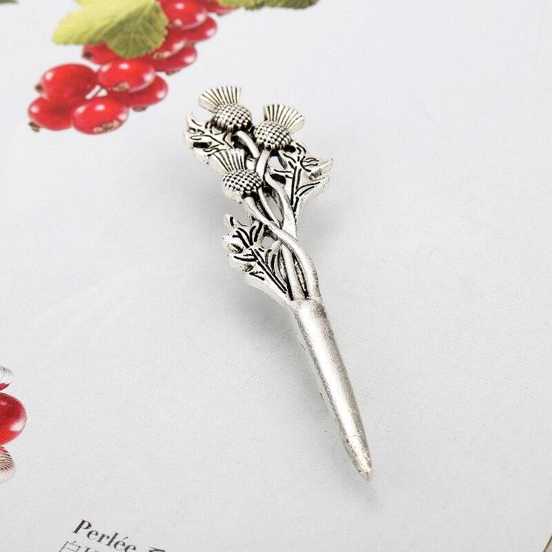 Vintage Brooches Pins Scottish Thistle Kilt Brooch or Cloak Pin - #Kilts Boutique#